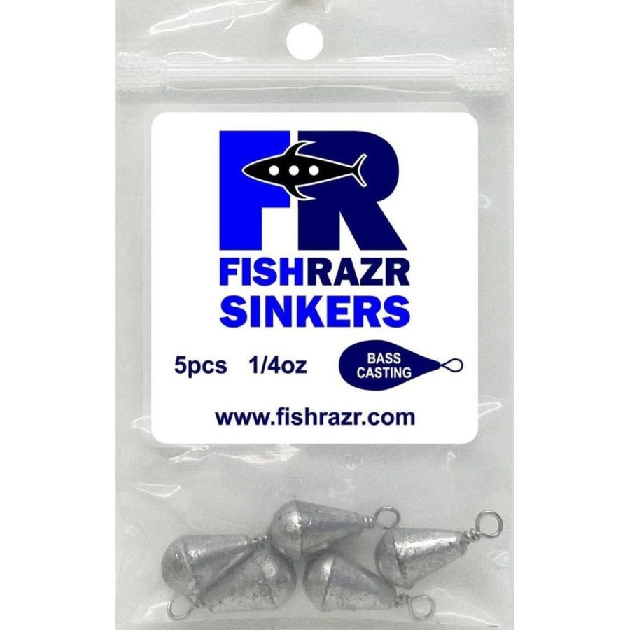 Terminal Tackle Fish Razr | Fish Razr Bass Casting Sinkers