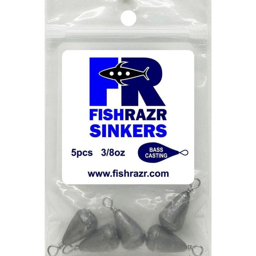 Terminal Tackle Fish Razr | Fish Razr Bass Casting Sinkers