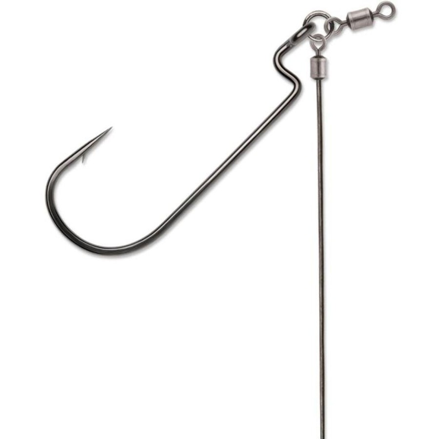 Pro Shop VMC | Vmc Tokyo Rig Hd Worms Hook Black Nickel Qty 2