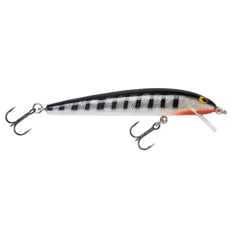 Pro Shop Bagley Bait Co. | Bagley Bang O Lures #4 4.25" 1/4 Oz Black Stripes Silver Foil