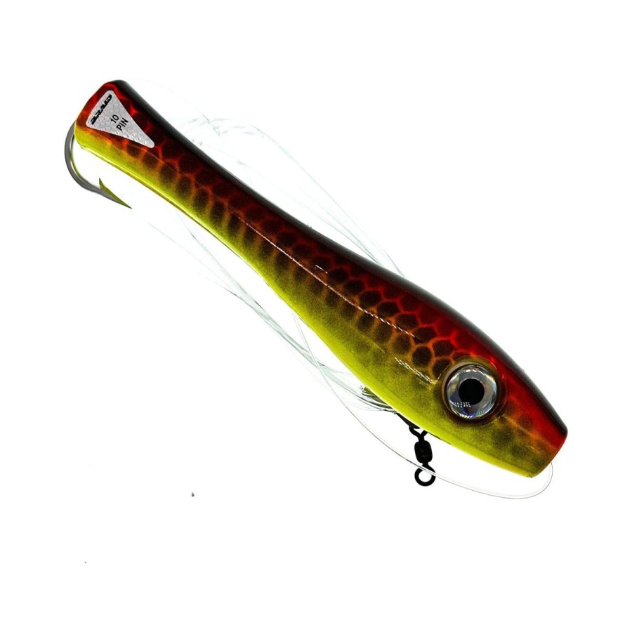 Lures Braid | Braid Ten Pin Pre Rigged Surface Trolling Lure