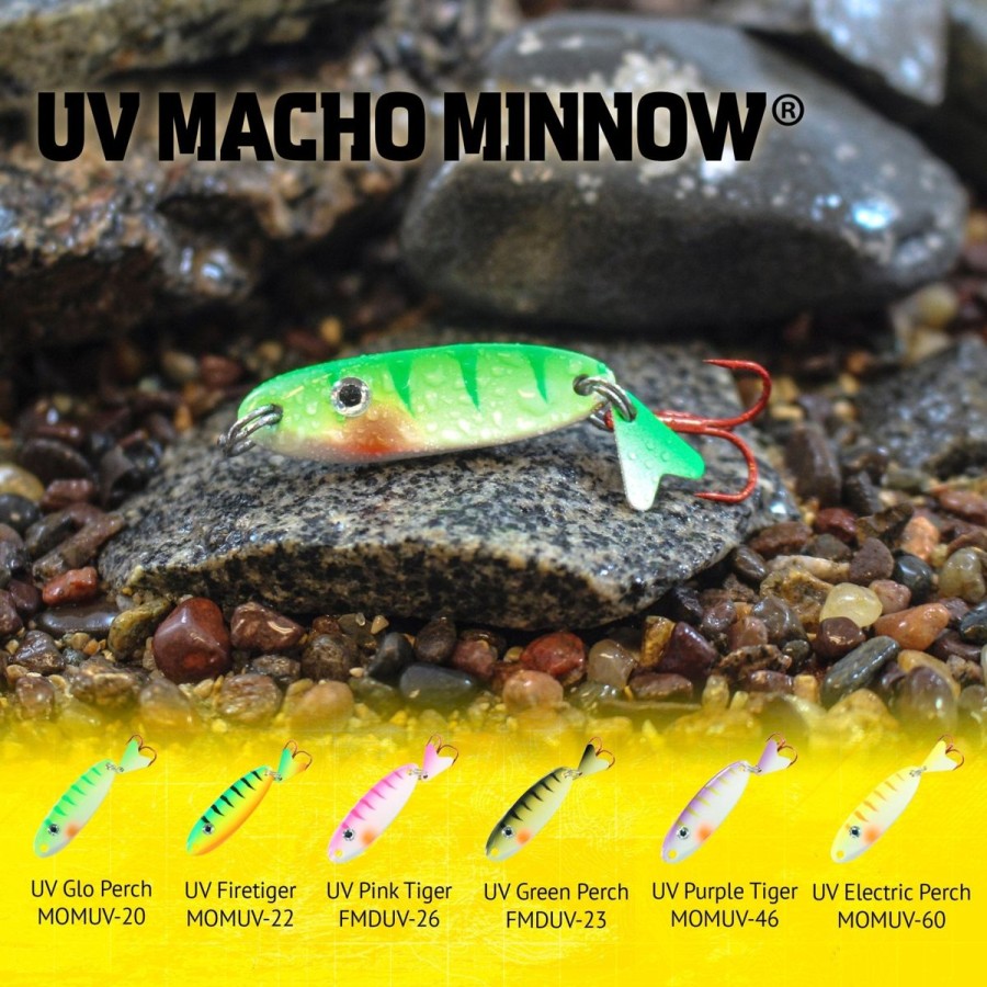 Lures Northland Tackle | Northland Tackle Uv Macho Minnow 1/16 Oz. Pack Of 12