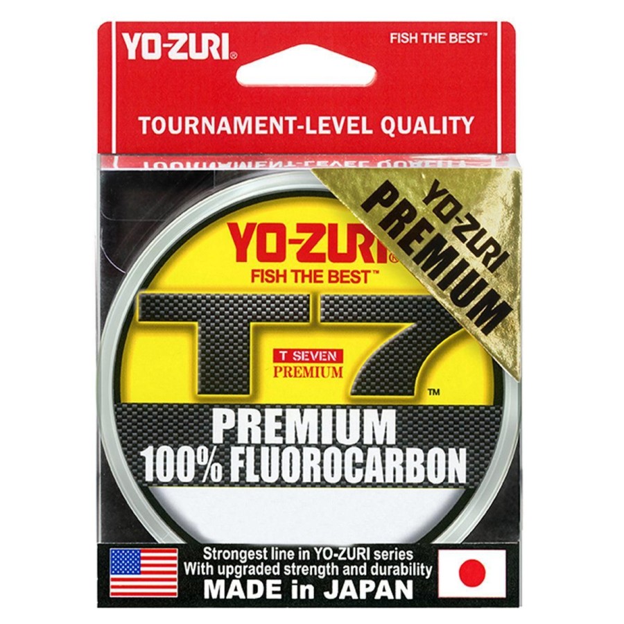 Pro Shop Yo-Zuri | Yo-Zuri T7 Premium Fluorocarbon 200 Yd Clear