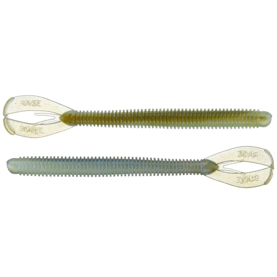 Lures Strike King | Strike King Rage Twin Tail Menace Worm 6" 6 Pack