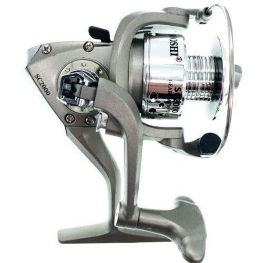 Rods & Reels FAS Spinning Reels | Yumoshi Sc2000 Spinning Reel 5:5:1 Grey/Silver