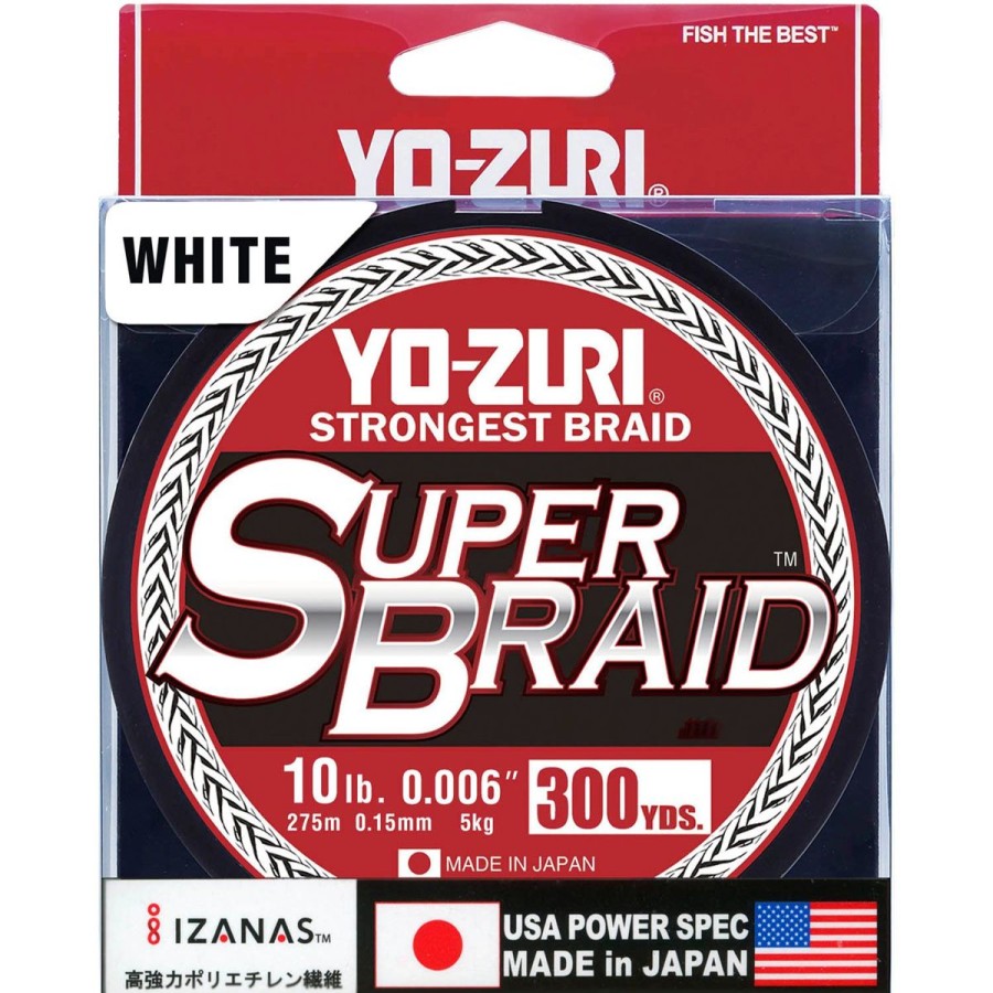 Pro Shop Yo-Zuri | Yo-Zuri Super Braid 300 Yds White