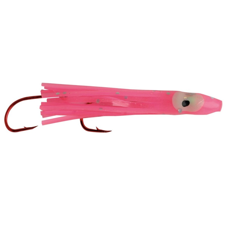 Pro Shop P-Line | P-Line Reaction Squid 2" Glow/Pink Qty 2