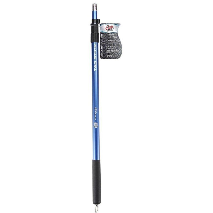 Pro Shop Cuda | Cuda Aircraft Aluminum Telescoping Tag Stick 35"-73" W/ Tag Spike.