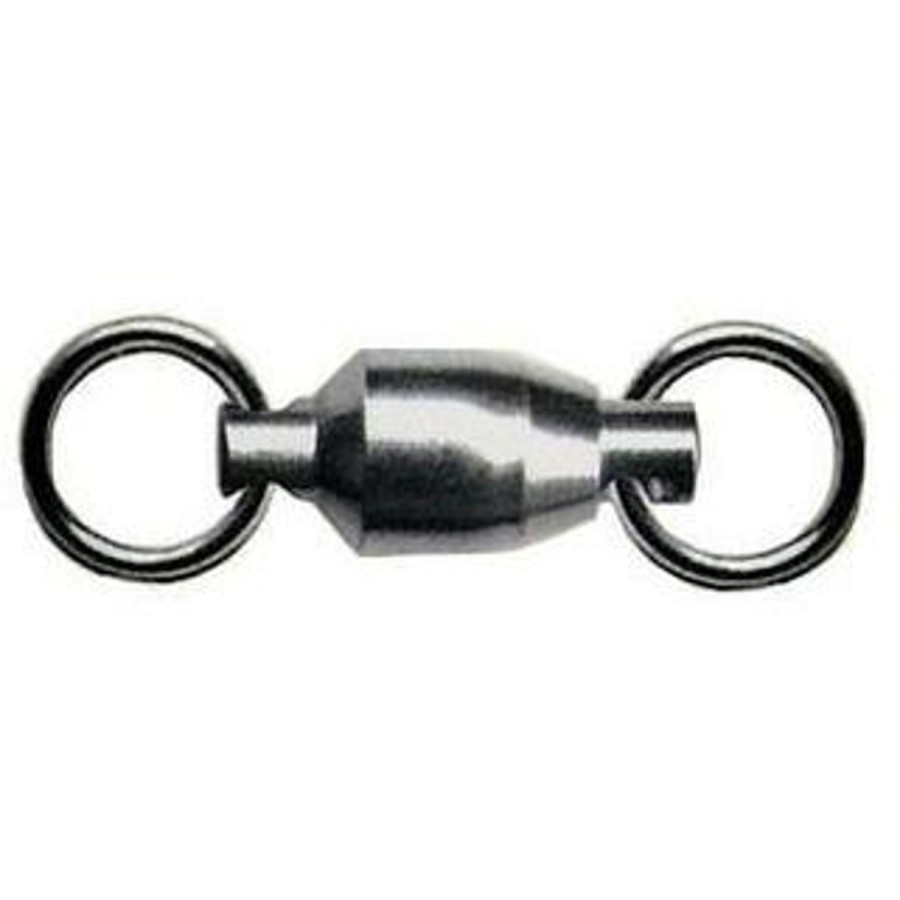 Terminal Tackle Pucci | Pucci Ball Bearing Swivels Welded Ring Qty 2 Nickel