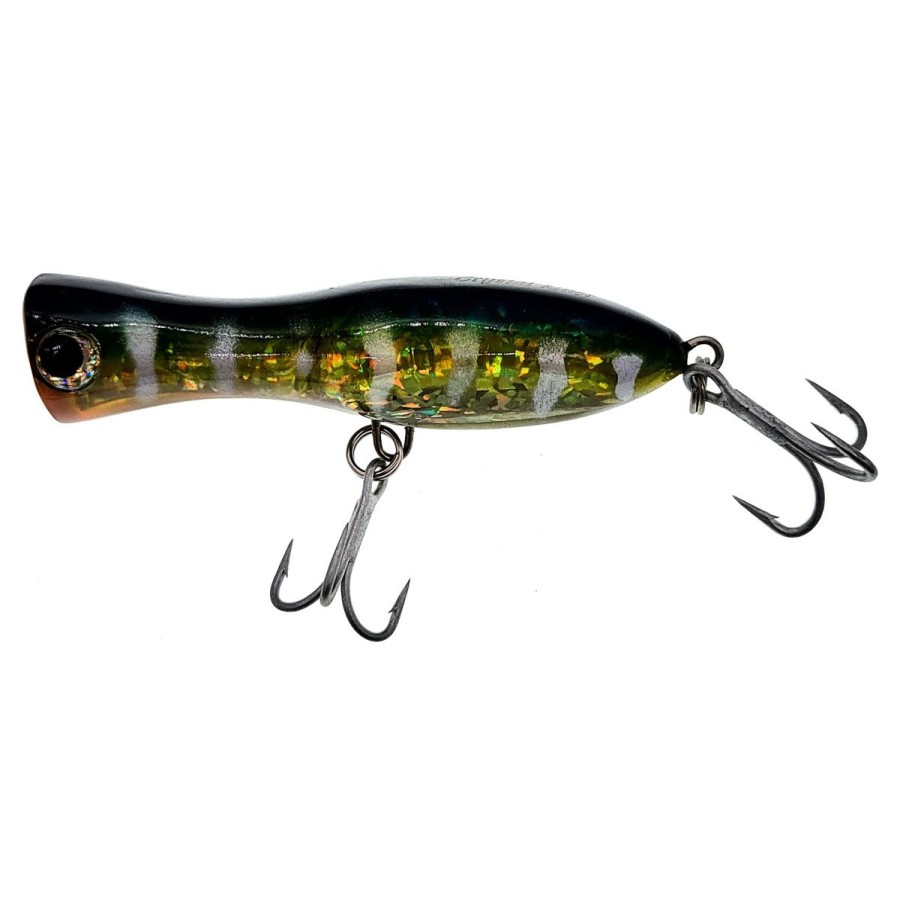 Lures Braid | Braid Crystal Killer Pro Series Saltwater Popper 5" 1.3 Oz