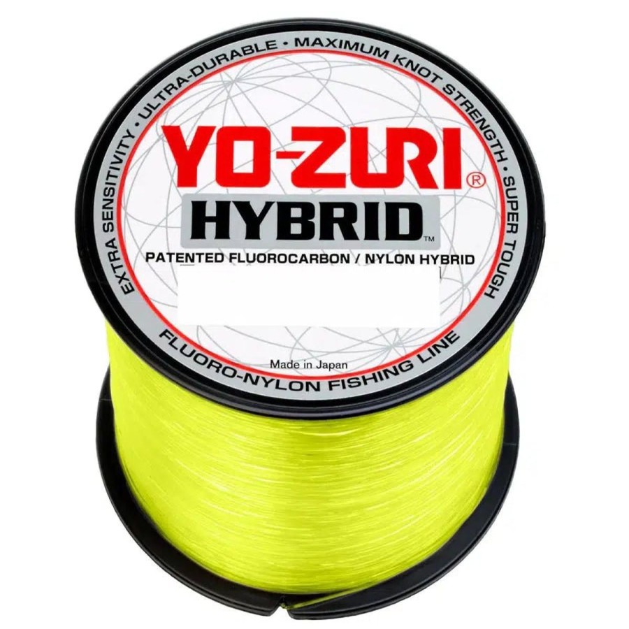 Pro Shop Yo-Zuri | Yo-Zuri Hybrid Hi-Vis Yellow 1 Pound Spool