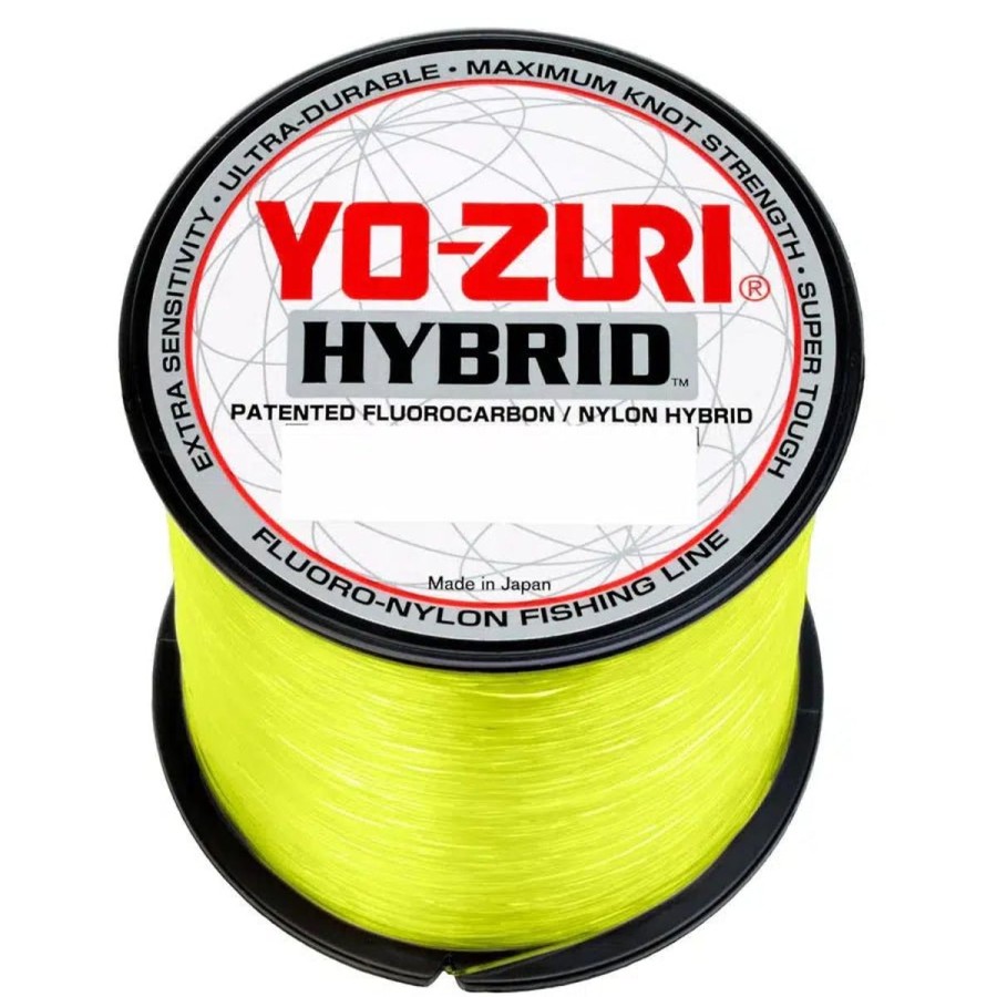 Terminal Tackle Yo-Zuri | Yo-Zuri Hybrid Hi-Vis Yellow 1 Pound Spool