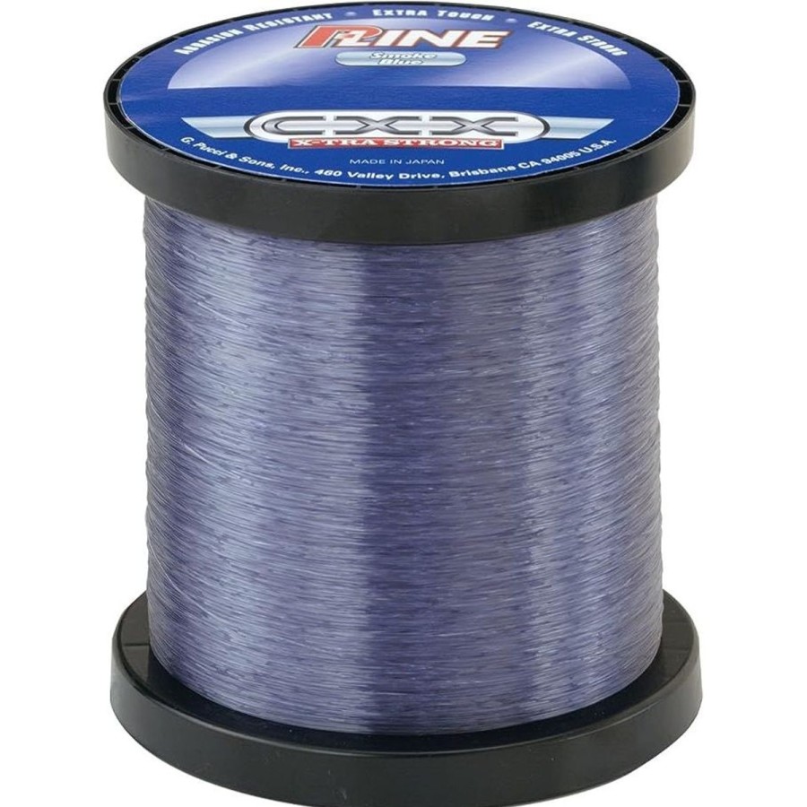 Terminal Tackle P-Line | P-Line Cxx X-Tra Strong Mono 10 Lb 3000 Yds Spool Smoke Blue