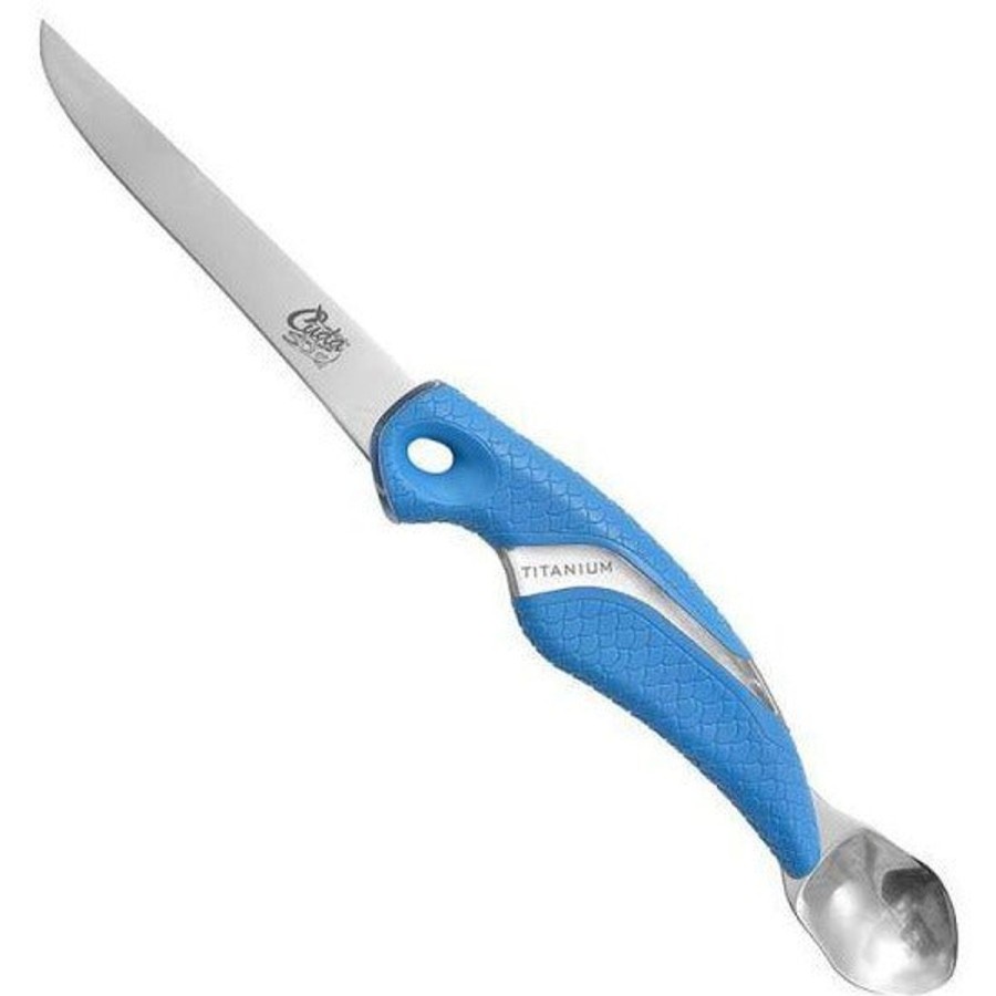 Accessories Cuda | Cuda Titanium Bonded Fillet 5" Knife With Roe Spoon