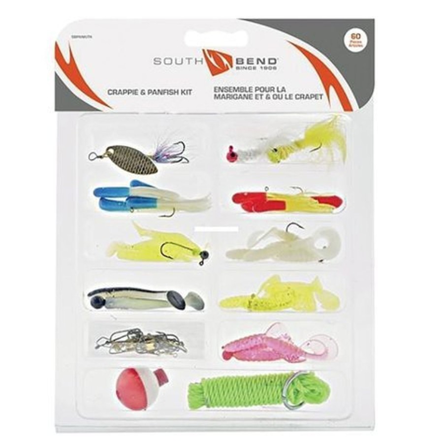 Terminal Tackle South Bend | South Bend Crappie Panfish Kit 60 Pieces