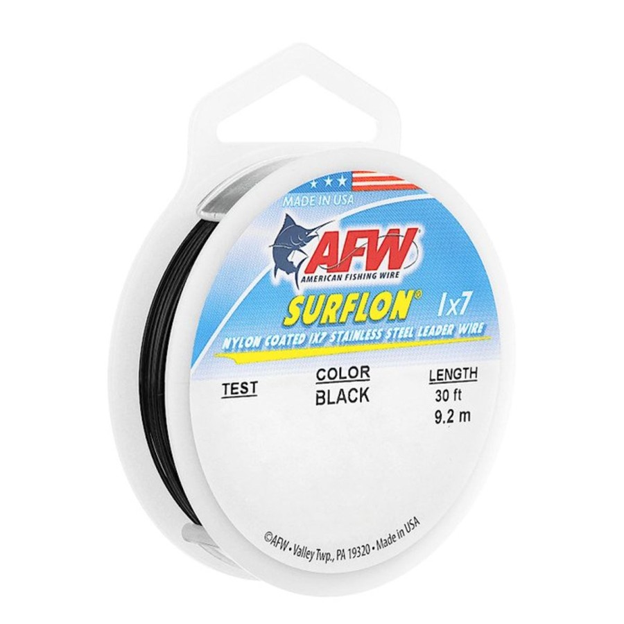 Pro Shop AFW | Afw Surflon 1 X 7 Stainless Steel Leader Wire