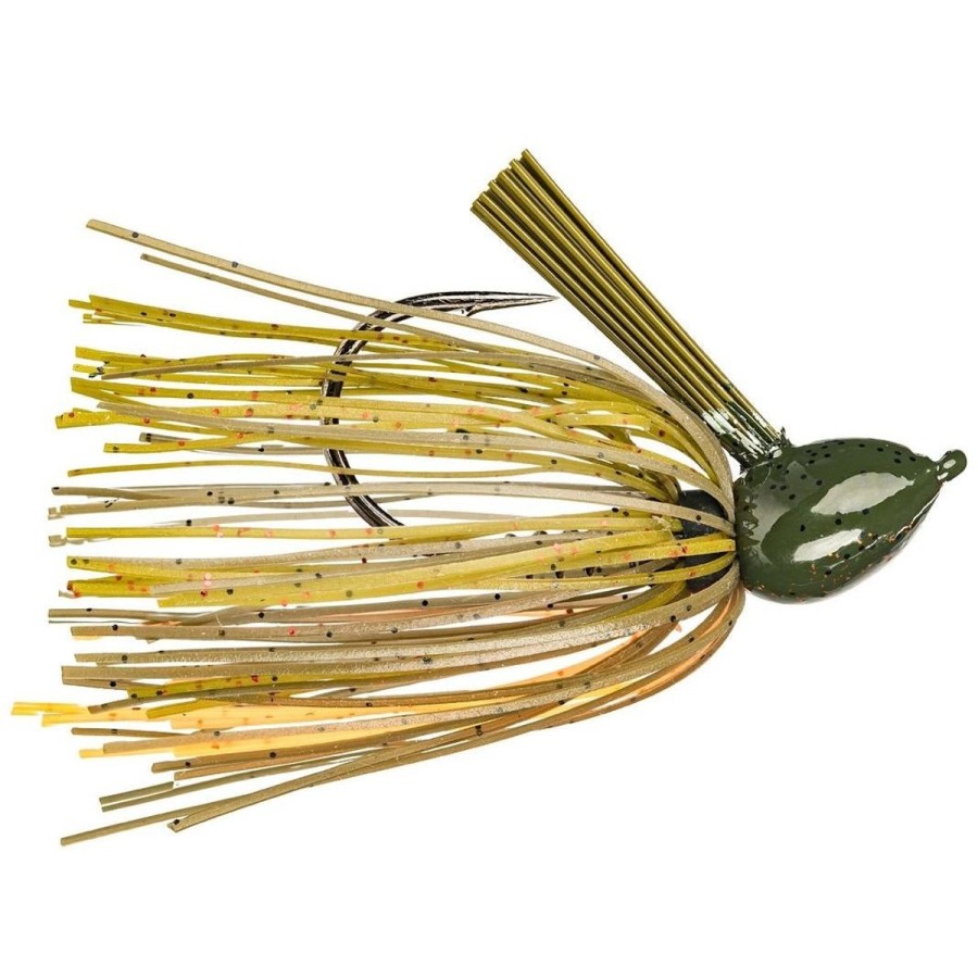 Pro Shop Strike King | Strike King Hack Attack Fluoro Flipping Jig 3/4 Oz Qty 1