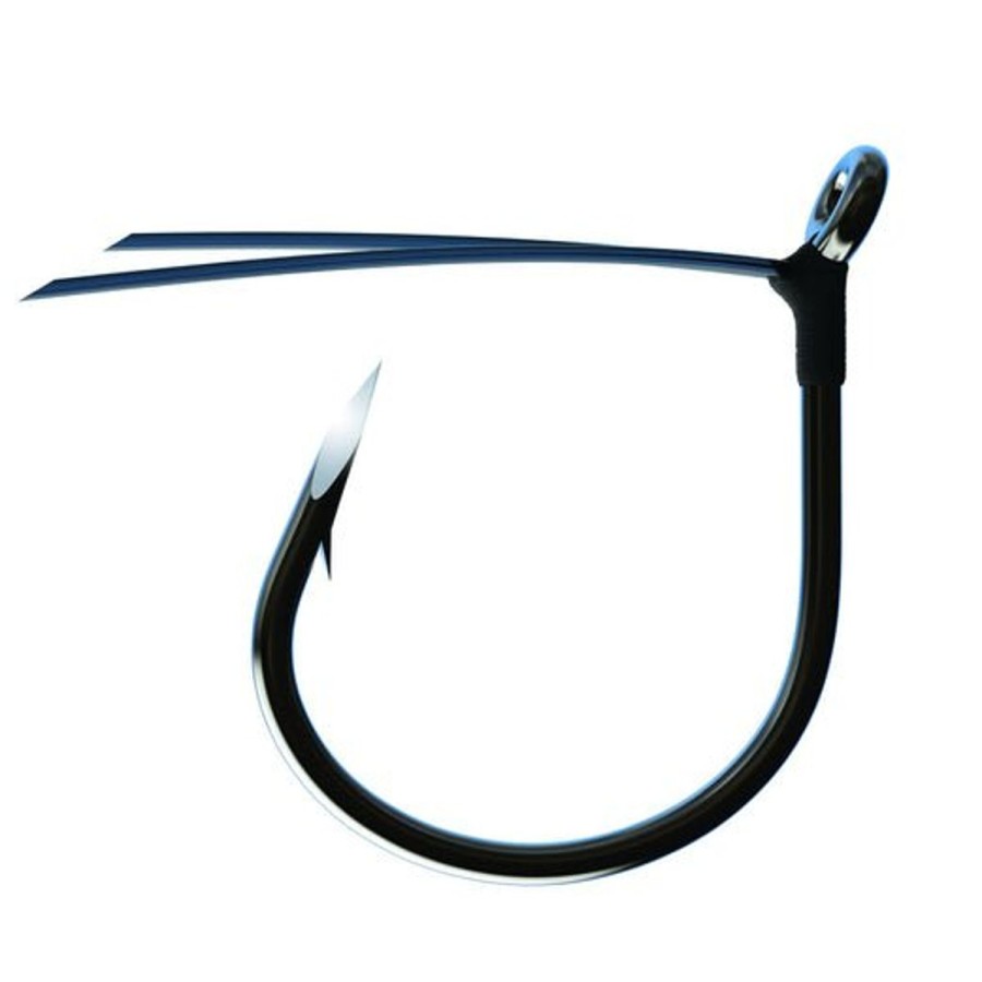 Pro Shop Eagle Claw | Eagle Claw Trokar Weedless Wacky Worm Hooks Size 2 Qty 6 Platinum Black