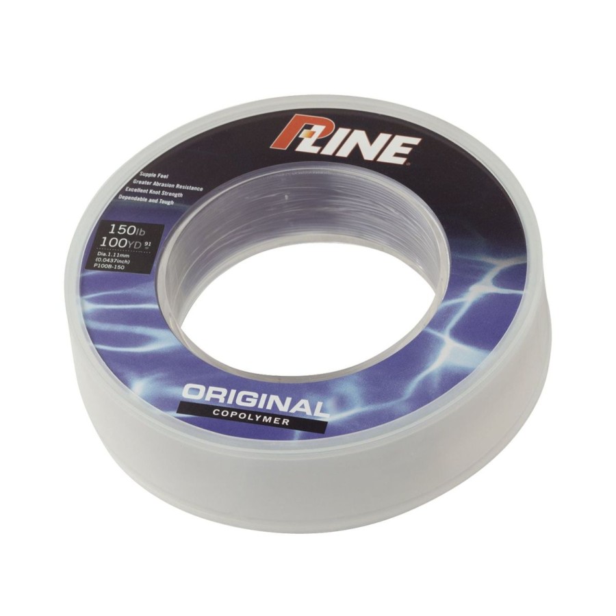 Terminal Tackle P-Line | P-Line Original Copolymer Leader 50 Yds 500 Lbs Clear Blue