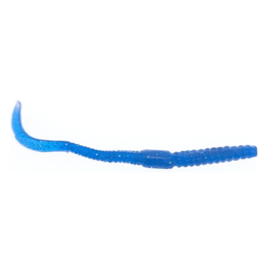 Pro Shop FishAndSave | Fas Ribbed Curly Tail Worm 3"