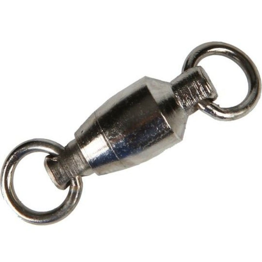 Pro Shop Danielson | Danielson Ball Bearing Swivel W/ Welded Rings Nickel Qty 3