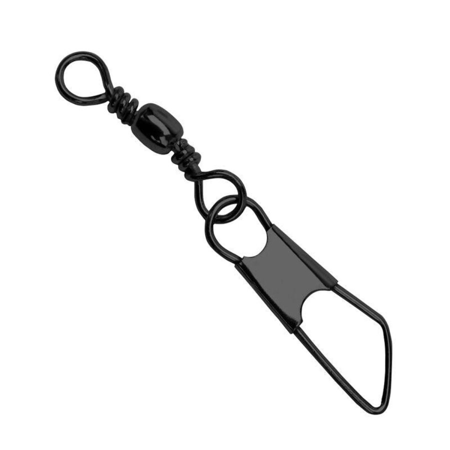 Terminal Tackle Eagle Claw | Eagle Claw Barrel Swivel With Safety Snap