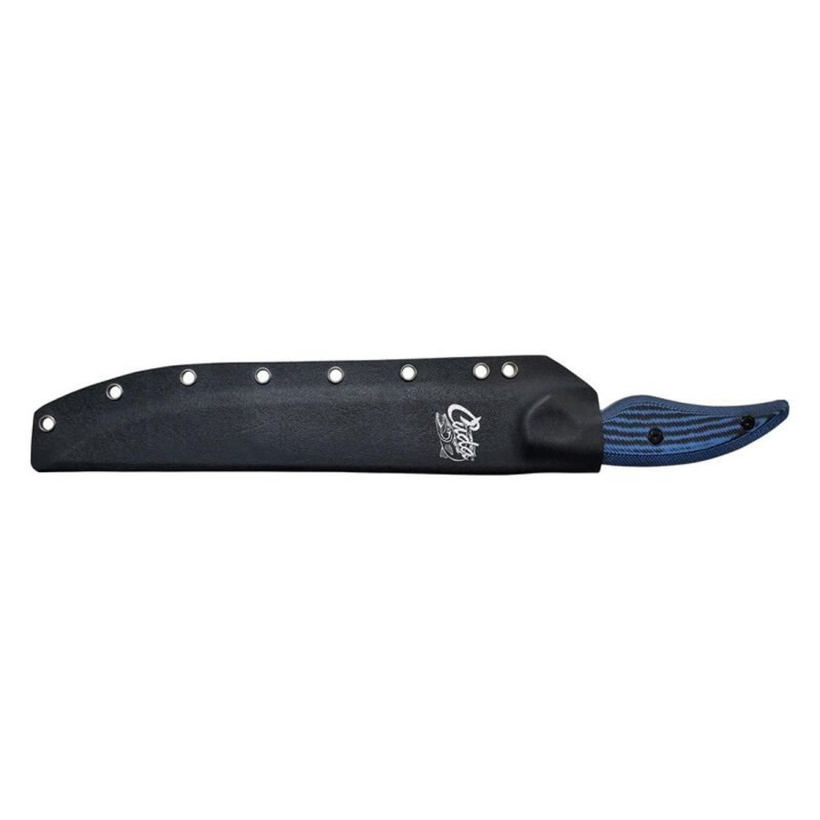 Pro Shop Cuda | Cuda Professional Titanium Non Stick Breaking Knife With Sheath 10"