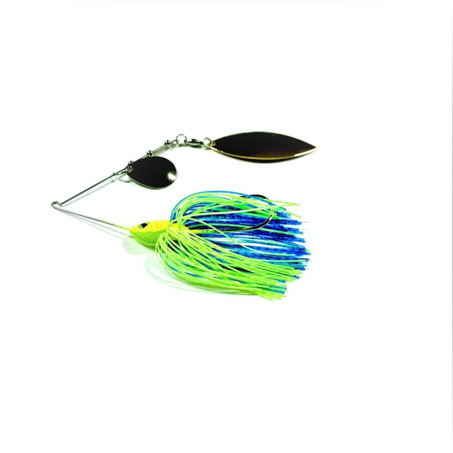 Pro Shop Persuader Baits | Persuader Premium Spinnerbaits 3/8 Oz Chartreuse/Blue