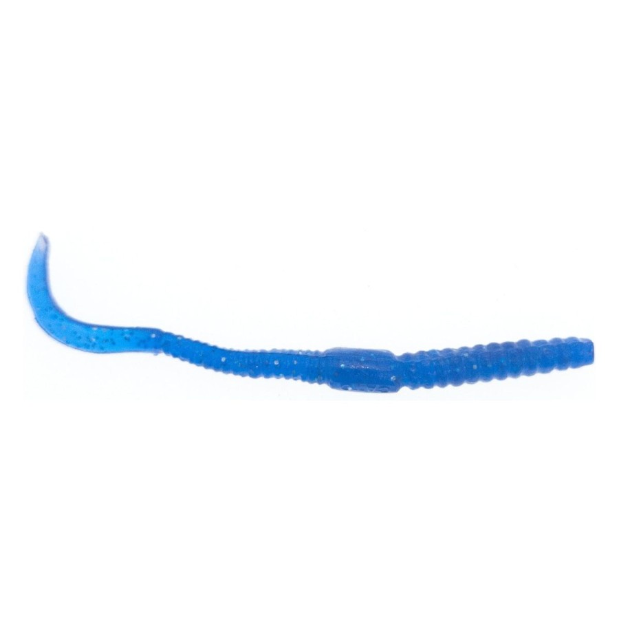 Pro Shop FishAndSave | Fas Ribbed Curly Tail Worm 3"