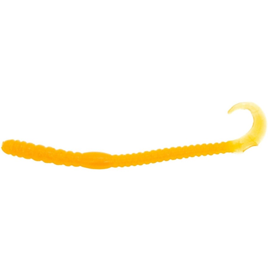 Pro Shop FishAndSave | Fas Ribbed Curly Tail Worm 5.5" Qty 10