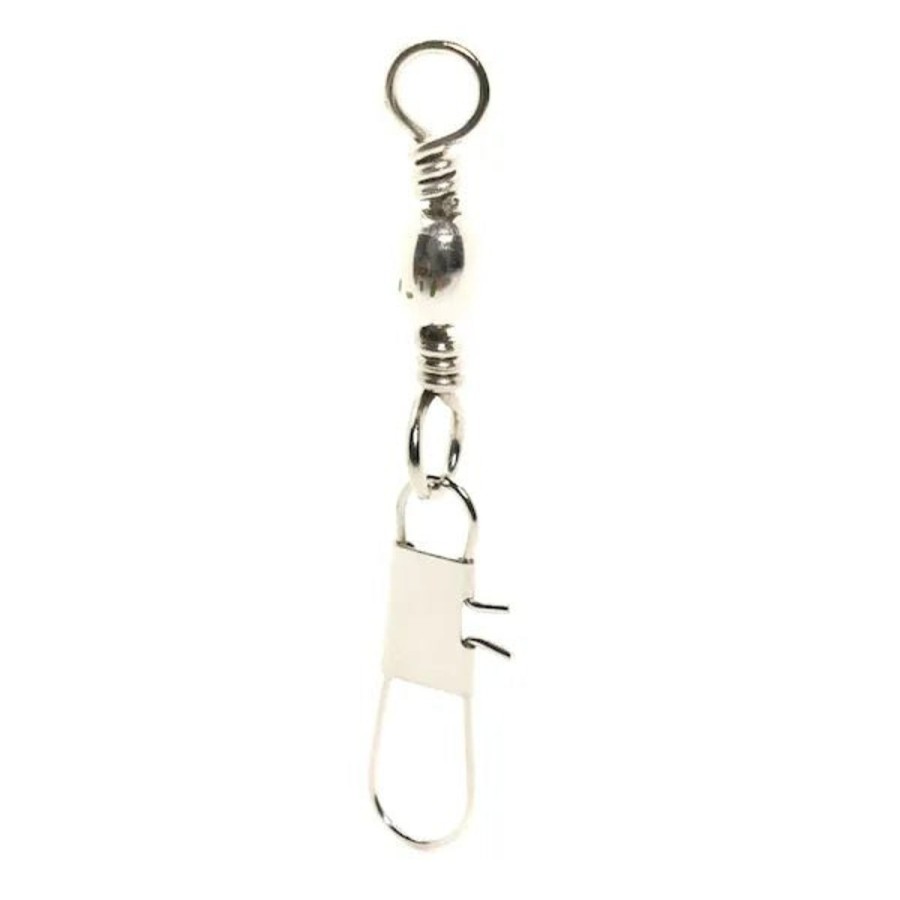 Terminal Tackle Mustad | Mustad Barrel Swivels Interlock Snap Nickle