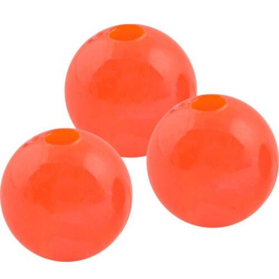 Pro Shop Danielson | Danielson Round Beads 4Mm Fluor Red Qty 110