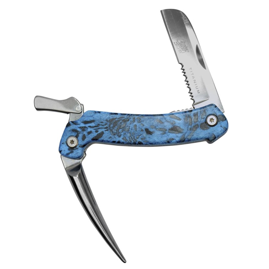 Accessories Cuda | Cuda Titanium Bonded Marlin Spike Folding Knife