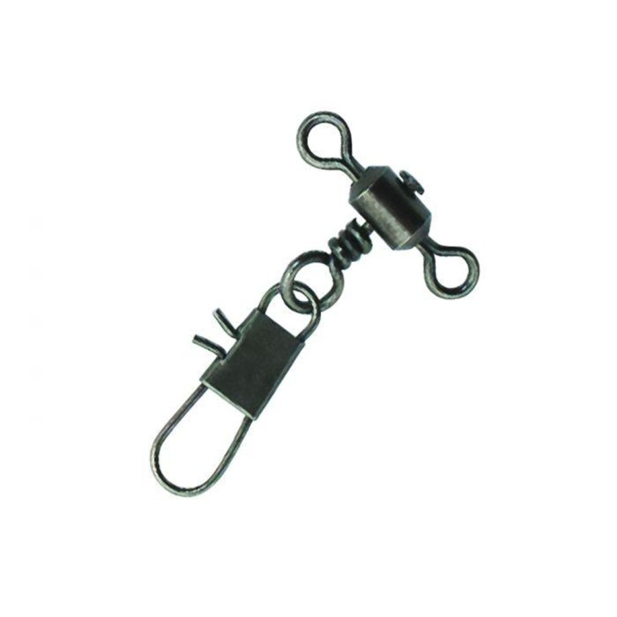 Pro Shop Eagle Claw | Eagle Claw Powerlight Drop Swivels W Interlock Snap Lspdibv Qty 25