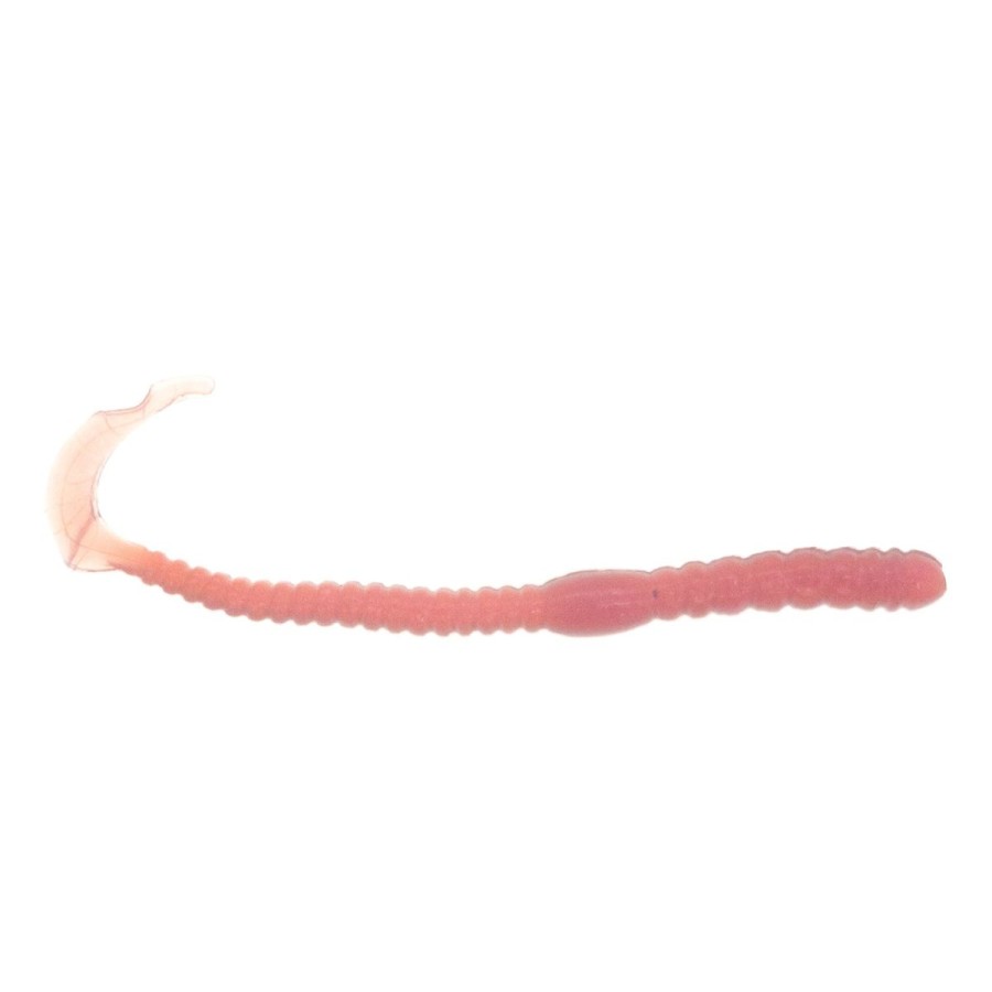 Pro Shop FishAndSave | Fas Ribbed Curly Tail Worm 6" Qty 10