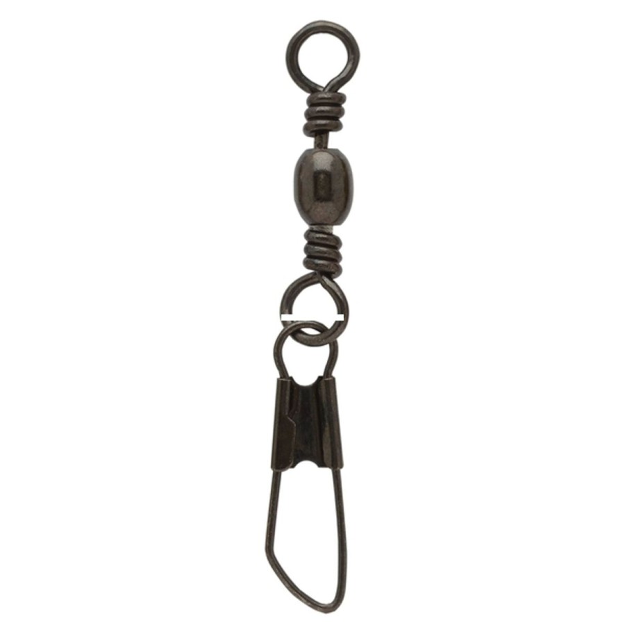 Terminal Tackle Pucci | Pucci Snap Swivels Size 1/0 Qty 12 Black