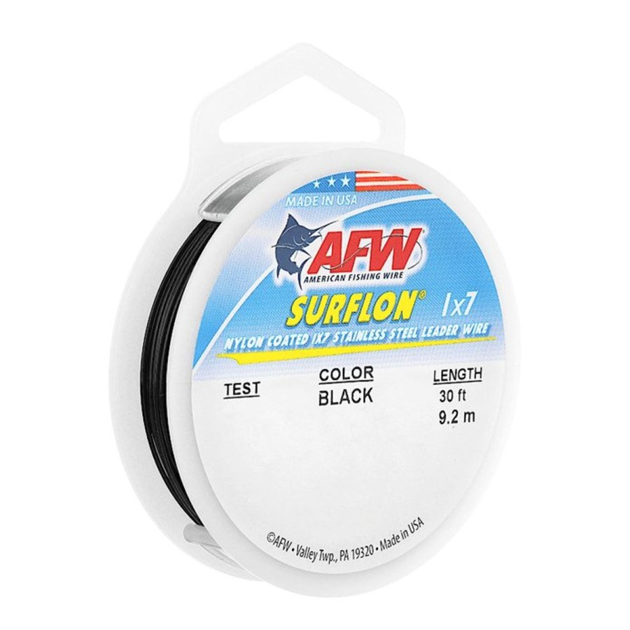 Pro Shop AFW | Afw Surflon 1 X 7 Stainless Steel Leader Wire