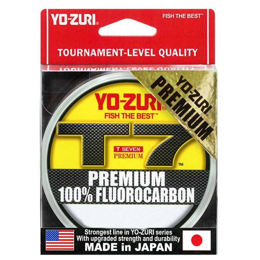 Pro Shop Yo-Zuri | Yo-Zuri T7 Premium Fluorocarbon 200 Yd Clear