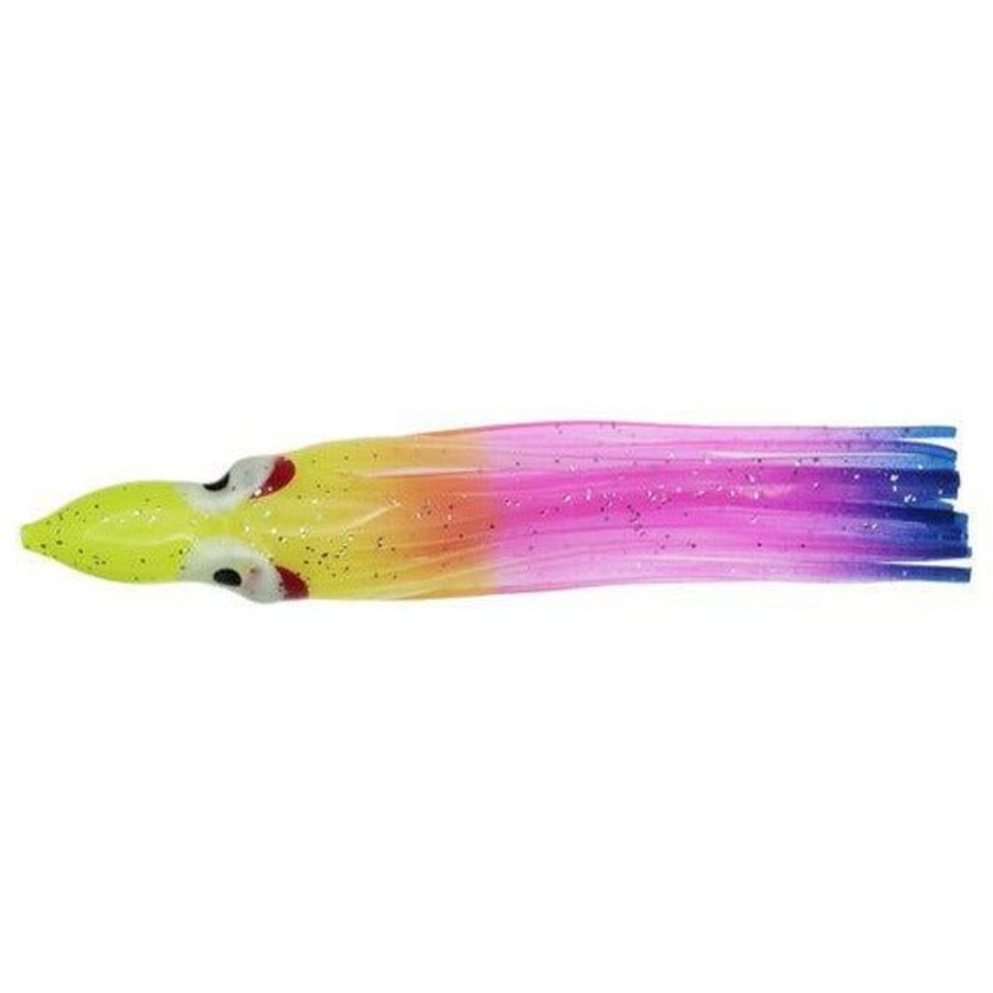 Pro Shop Yo-Zuri | Yo-Zuri Head Hole Red Eye Octopus Skirts 4.25" Qty 5