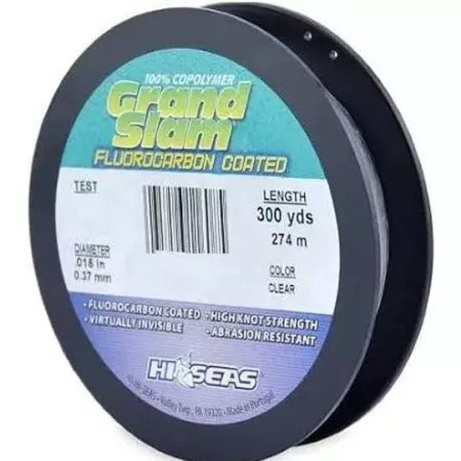 Pro Shop Hi-Seas | Hi Seas Grand Slam Fluorocarbon Coated Fishing Line 300 Yds Clear